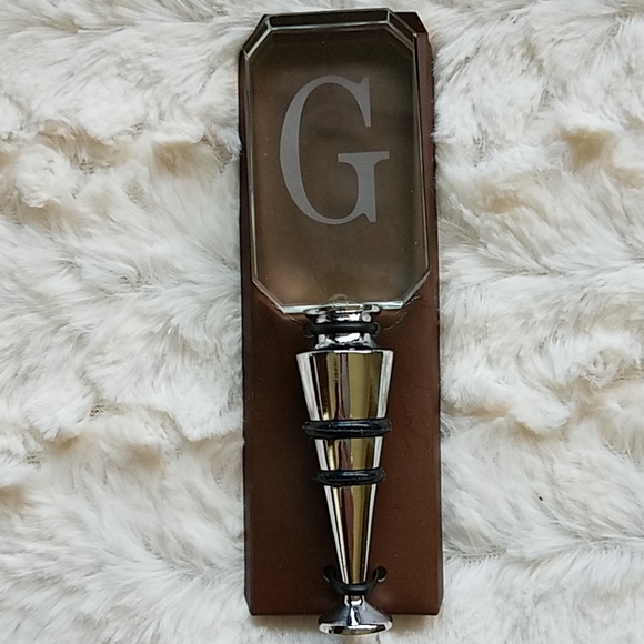 Other - The letter G Wine Stopper NEW